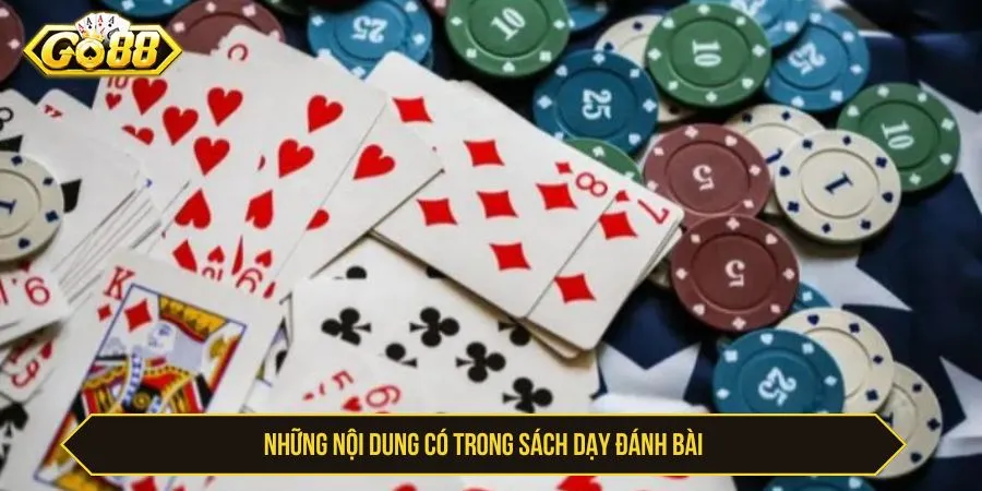 Những nội dung có trong sách dạy đánh bài